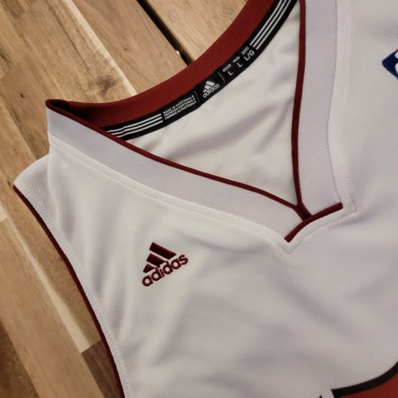 *SUPER RARE* Ray Allen (Jesus Shuttlesworth) - Miami Heat White Nickname Jersey - Picture 4 of 8